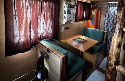 Bois Blanc Island House | Red Roof Lodge Jr. - Tiny Home near Lake Huron - HUNT FISH SLED CAMP!