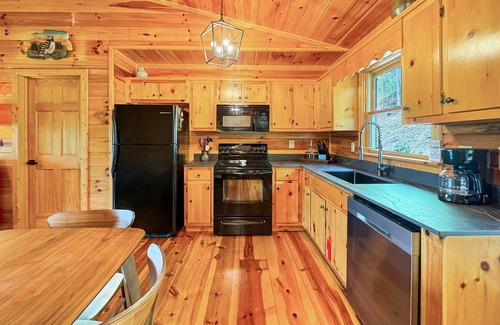 Blue Ridge Cabin | Red Roof Zen - Aska Adventure Area | Mountain View | Dog Friendly | Hot Tub