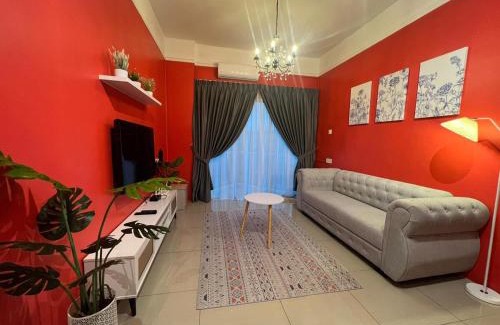 Chemor Apartment | RedHouse Sky Garden Klabang 10 pax