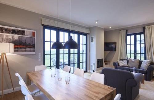 Kreptitz House | Reetland am Meer - Luxus Reetdachvilla mit 3 Schlafzimmern, Sauna und Kamin F11