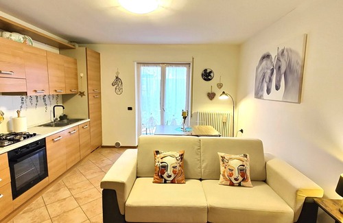 Ponte Arche Apartment | Refined Apt in the heart of the Giudicarie Valleys, just steps from Terme Comano