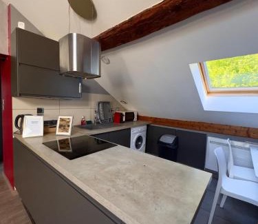 Bellegarde-sur-Valserine Apartment | RefletDesCieux TV Chic Authentique Lumineux Calme