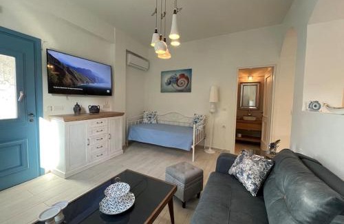 Fiskardo Apartment | Reginas Studios & Apartments- Blue Flower apartment