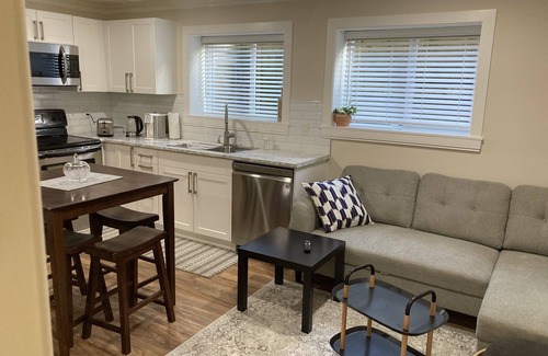 Guildford House | Relax and recharge in our large 2 bedroom basement suite with private entrance