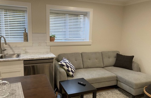 Guildford House | Relax and recharge in our large 2 bedroom basement suite with private entrance