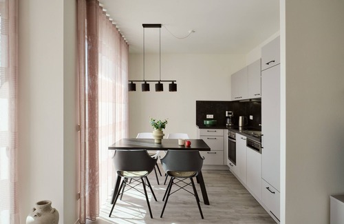Zirchow Apartment | Relax at Pine Hill Resort: New, modern apartment C14 with a view of the lagoon