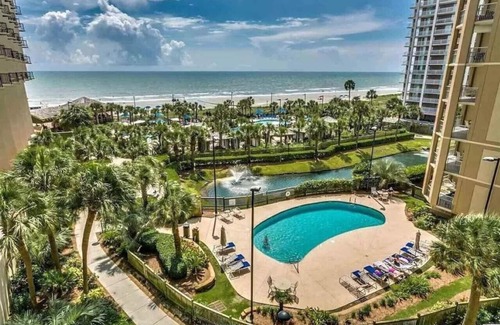 Arcadian Shores Condo | Relax in LUXURY, OceanView Studio @606H Royale Palms-Kingston PL Resort