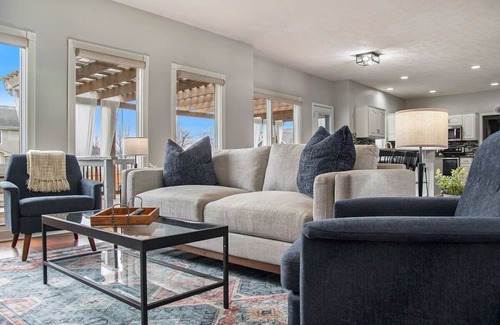 Jefferson House | Relax in Style! 5BR Home, Pool, Hot Tub & Games!