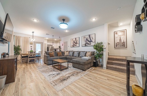 San Antonio House | Relax in this 3-bedroom retreat with games, fitness patio, and cozy charm!