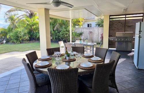 Banksia Beach House | Relaxation & Space in a Canal Home