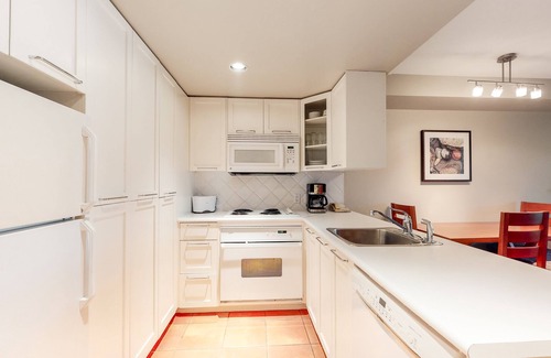 Whistler Village Apartment | Relaxing 4th-floor studio with ski/mountain views, gym, fireplace, washer/dryer