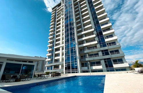 Catedral Apartment | Relaxing Apartment in Latitud Yoses 21st floor AC/WIFI