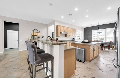 Corte Bella House | Relaxing Desert Retreat in 55+ Gated Community - Clubhouse, Pool & Pet Friendly!