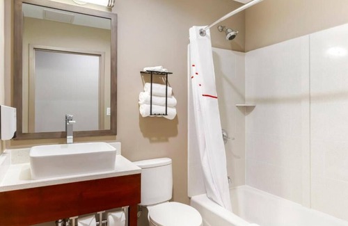 Queens Hotel | Relaxing Hotel Room with Plush Bedding & Peace | Near JFK Airport – 10 Min Ride