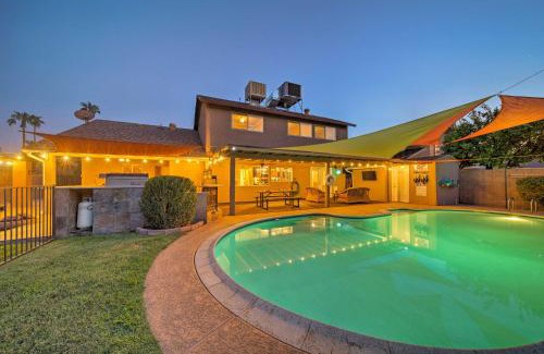 North Mountain House | Relaxing Phoenix House with Hot Tub and Heated Pool!