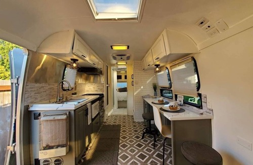 Brinnon House | Remodeled 32’ Airstream with incredible water views on large, private acreage