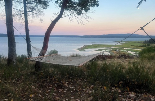 Brinnon House | Remodeled 32’ Airstream with incredible water views on large, private acreage