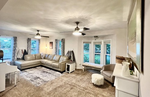 Taylors Falls House | Remodeled home w/firepit, porches, 10 min to river, parks, Wild Mt & Trollhaugen