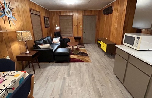 Nacogdoches Apartment | Remodeled mid-century apartment walking distance to downtown, SFA and hospital