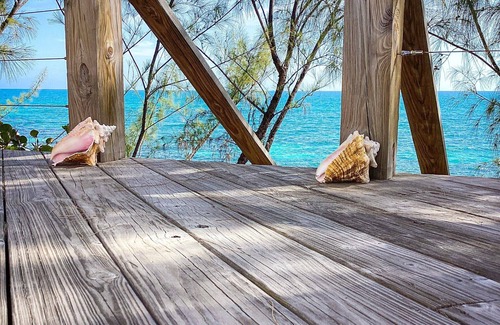 Rainbow Bay House | Remodeled Oceanfront Cottage Directly on the Warm Calm Caribbean