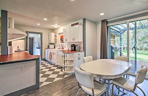 Blanco House | Remodeled Retro Home w/Deck, Walk to Main Street!