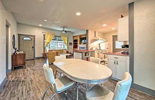 Blanco House | Remodeled Retro Home w/Deck, Walk to Main Street!
