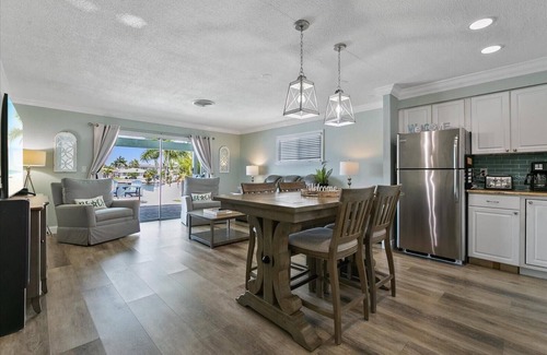 Flor-a-mar House | Remodeled Waterfront Home with Heated Pool