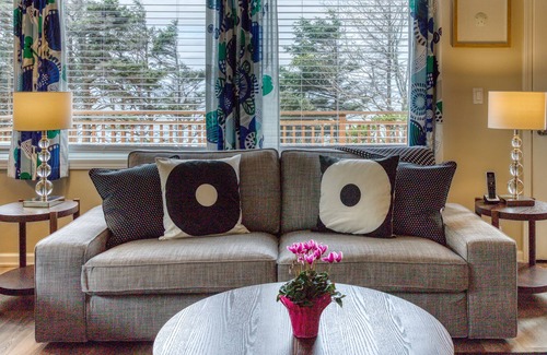 Yachats House | Remodeled Waterfront Duplex with a Deck, Ocean Views, and Easy Access to Town