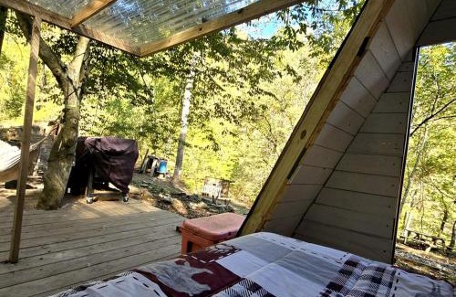 Coal Fork Ski Chalet | Remote Mountain A-Frame with BBQ Perfect for Nature Lovers in West Virginia