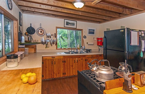 Kenora Cottage | Remote wilderness island with comforts of home