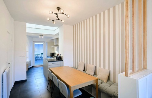 Tourcoing House | Renovated 3 bedroom house with terrace