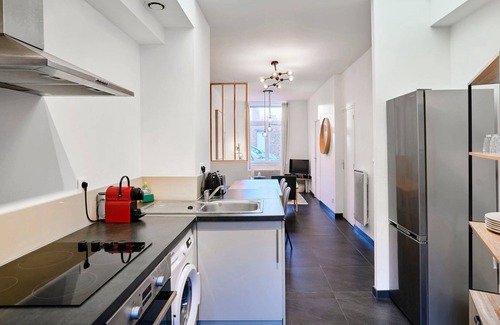 Tourcoing House | Renovated 3 bedroom house with terrace