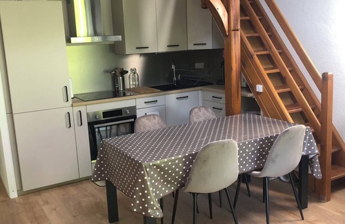 Aste-Beon Ski Chalet | Renovated chalet 4pers superb mountain view 5 mn from shops