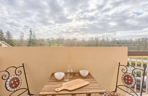 Barbotan-les-Thermes Apartment | Renovated studio with south balcony in Barbotan
