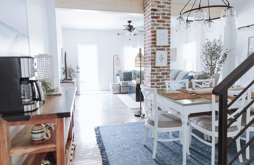Cape Charles House | Renovated Home by Central Park-King Bed! Family Friendly. 2 Blocks to Beach!