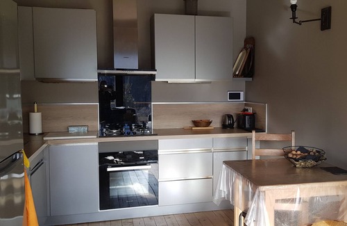 Porte-Puymorens House | Renovated mountain house in wood and stone in a small Pyrenean village