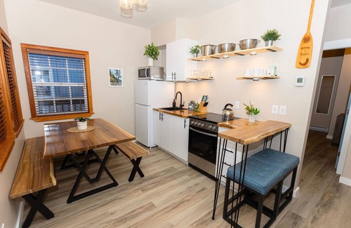 Ucluelet Apartment | Renovated Suite · Kitchen · Just Steps to Terrace Beach & Wild Pacific Trail!