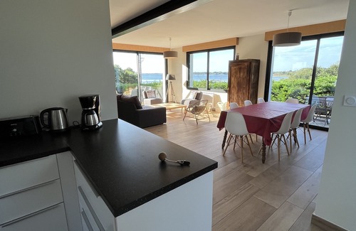 Crach House | Renovated villa Panoramic sea view of the Gulf of Morbihan near Trinité Carnac
