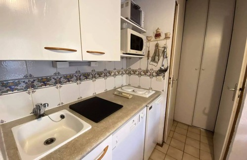 Areches Apartment | Residence Val Blanc 2 - Apartment 4 pers. village center, near the departure of the slopes