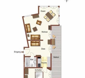 Kuehlungsborn Apartment | Residenz Waldkrone Turm-Suite 215