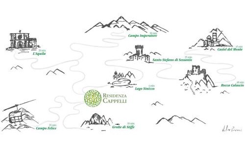 San Demetrio ne' Vestini House | Residenza Cappelli - Case Vacanze