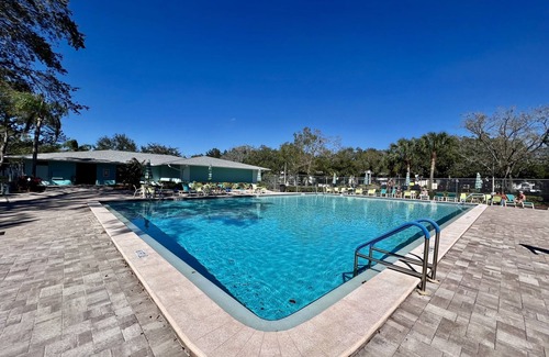 Palm Harbor House | Resort style living. Pet friendly!