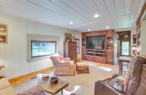 Peaks House | Restored Buchanan Log Cabin on 9-Mile Creek!