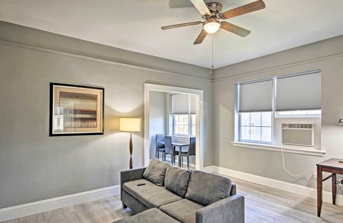 Enid Apartment | Restored Enid Apt ~ 1 Mile to Historic Downtown!