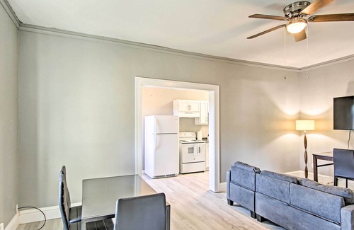 Enid Apartment | Restored Enid Apt ~ 1 Mile to Historic Dtwn!