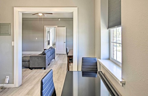 Enid Apartment | Restored Enid Apt: Central to Historic Dtwn!