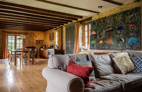 Saint-Marcory Other | Restored farmhouse with outside kitchen, private pool, views, privacy & comfort.