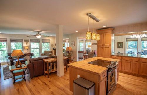 West Jefferson House | Retriever Beach - New River-frontage with Your Own Private Beach! Fire Pits - Games and More!