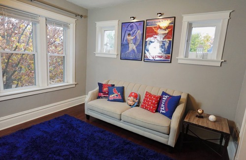 The Gate Apartment | Retro Baseball Apartment Downtown STL