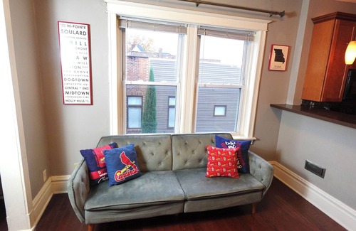 The Gate Apartment | Retro Baseball Apartment Downtown STL